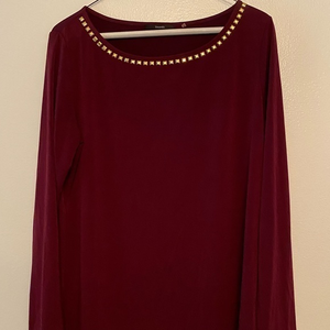 Tahari | Wine Red Blouse‎